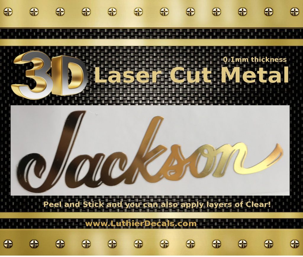 Jackson Guitar Decal M20b