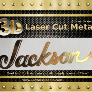 Jackson Guitar Decal M20b