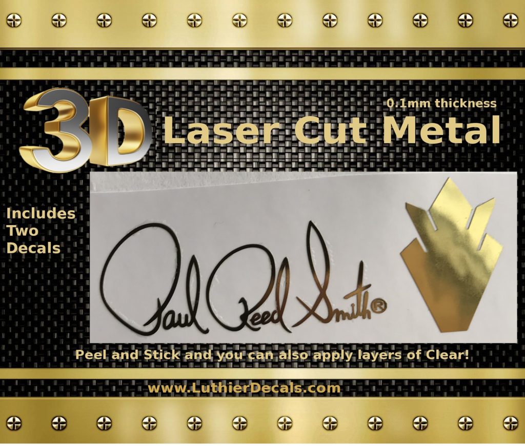 Gibson Guitar Headstock Restoration Waterslide Decals