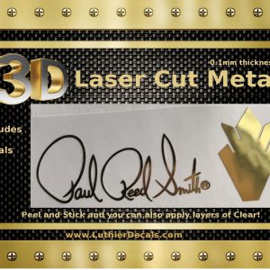 Gibson Guitar Headstock Restoration Waterslide Decals