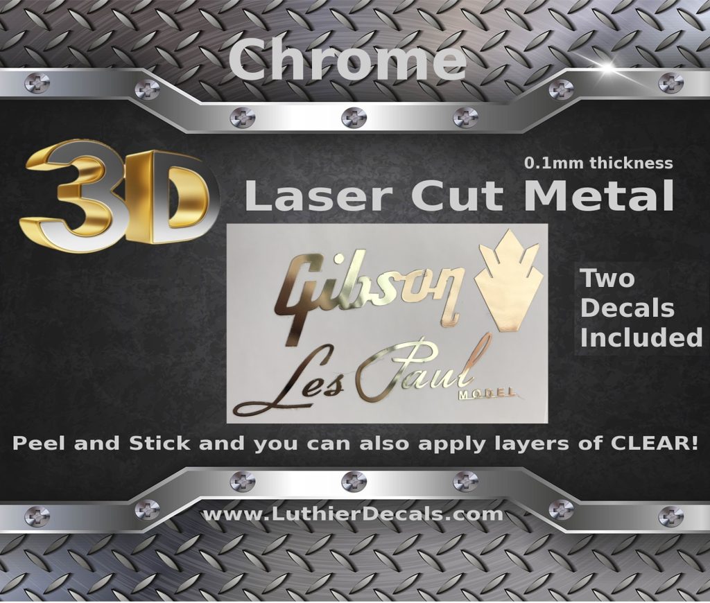 Gibson Guitar Decal Headstock Les Paul Model M33