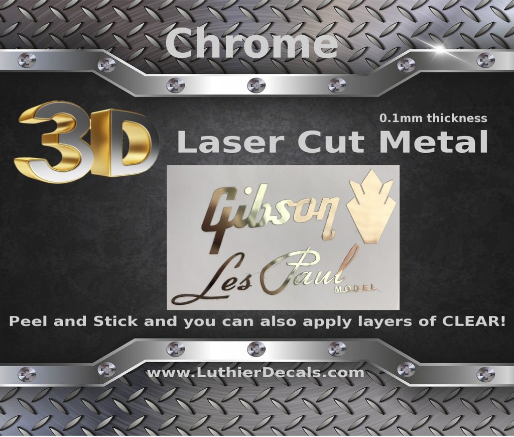 Gibson Guitar Decal Headstock Les Paul Model M33b