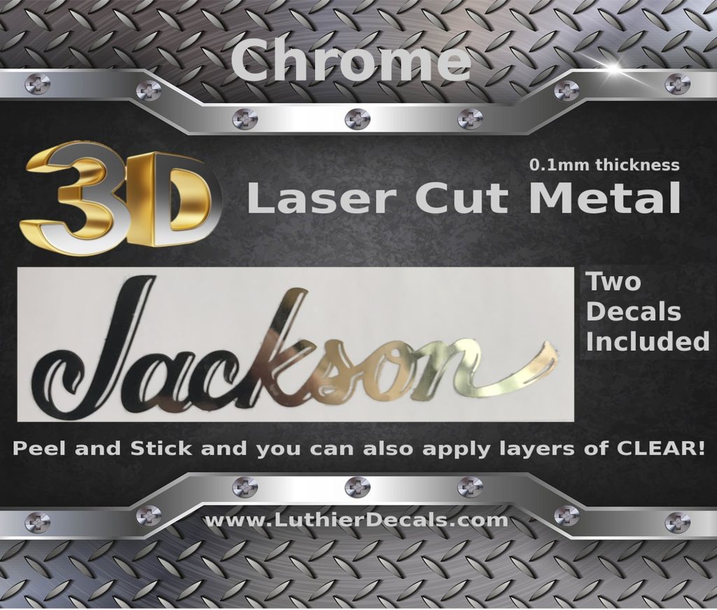 Jackson Guitar Decal M38