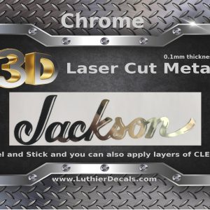 Jackson Guitar Decal M38b