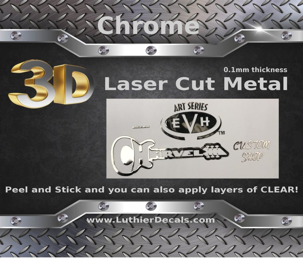 Charvel EVH Guitar Decal M47b