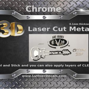 Charvel EVH Guitar Decal M47b