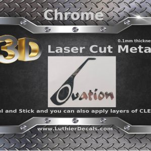 Ovation Guitar Decal Metal M52b