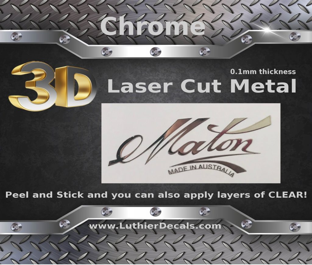 Maton Made in Australia Guitar Decal M55b