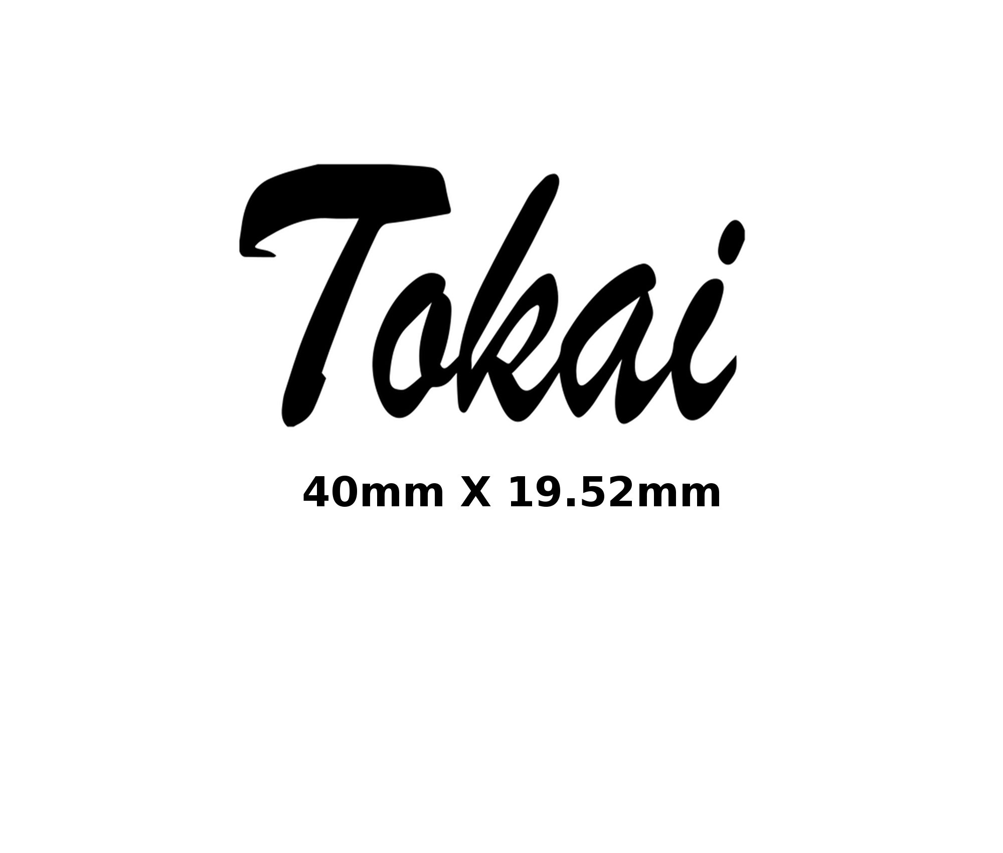 Tokai Guitar Decal M61b - Image 4