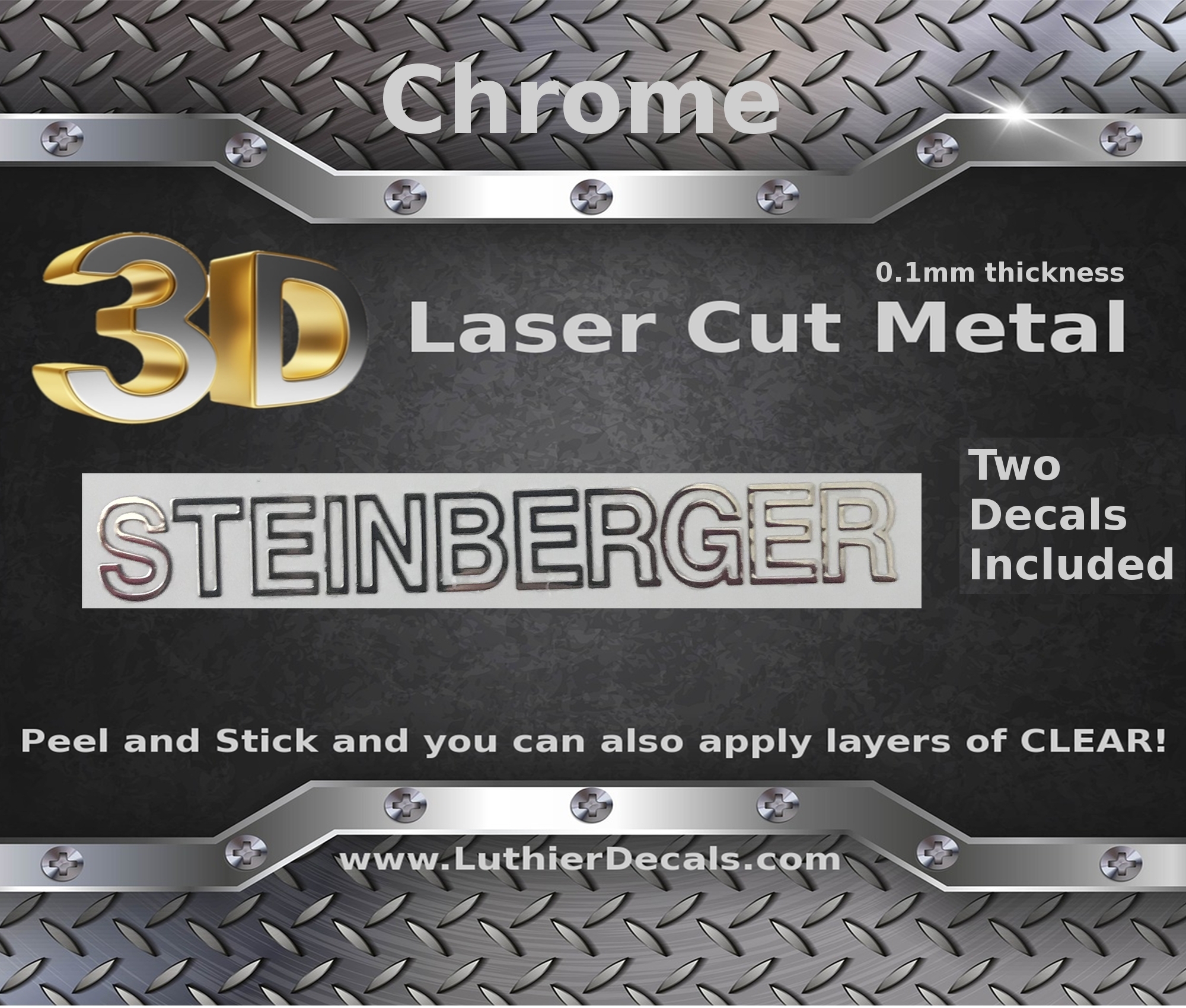 Steinberger guitar decals M69