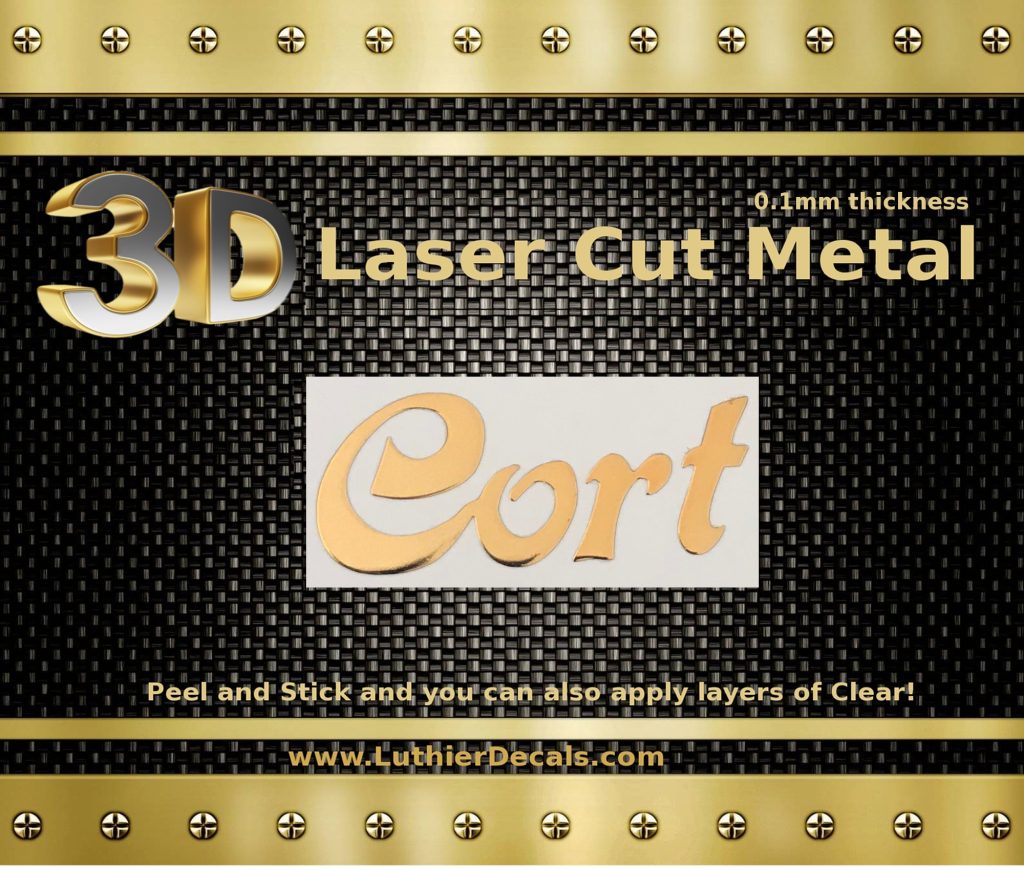 Cort Guitar Decal M71b