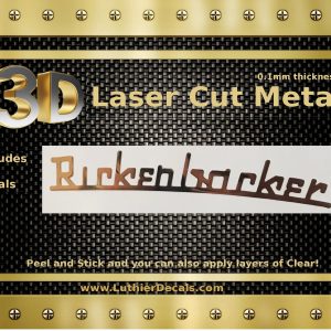 Rickenbacker Decals Guitar M75