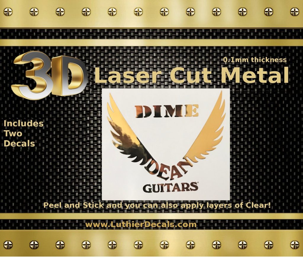 Washburn Dean Dime Guitar Decal M76