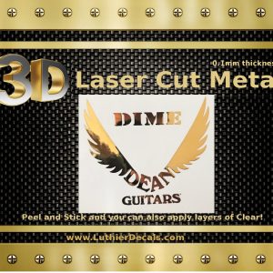 Washburn Dean Dime Guitar Decal M76b