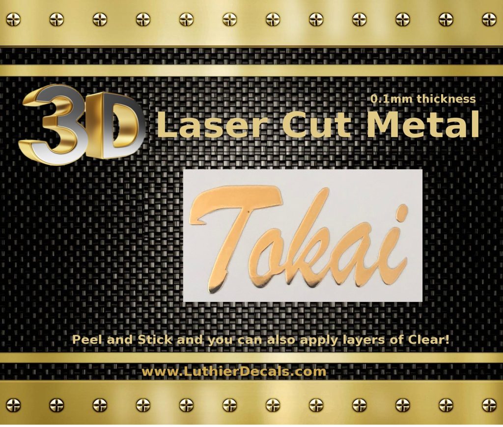 Tokai Guitar Decal M84b