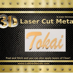 Tokai Guitar Decal M84b