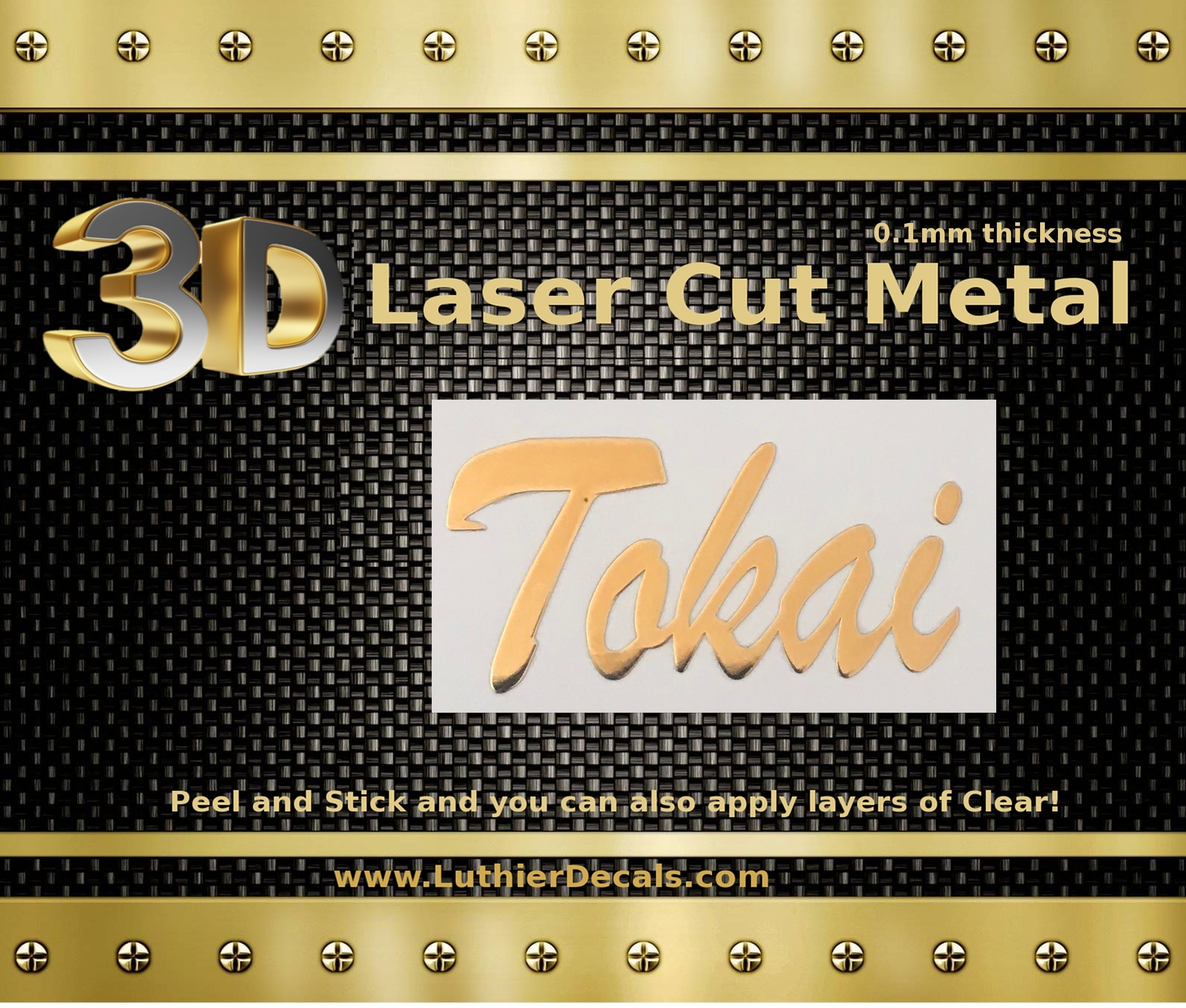 Tokai Guitar Decal M84b