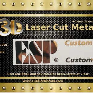 ESP Guitar Decal m86
