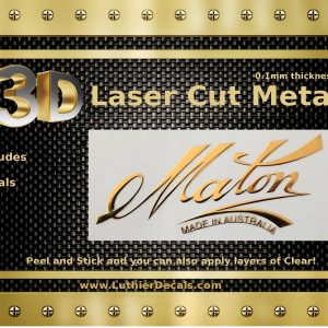 Maton Made in Australia Guitar Decal M87