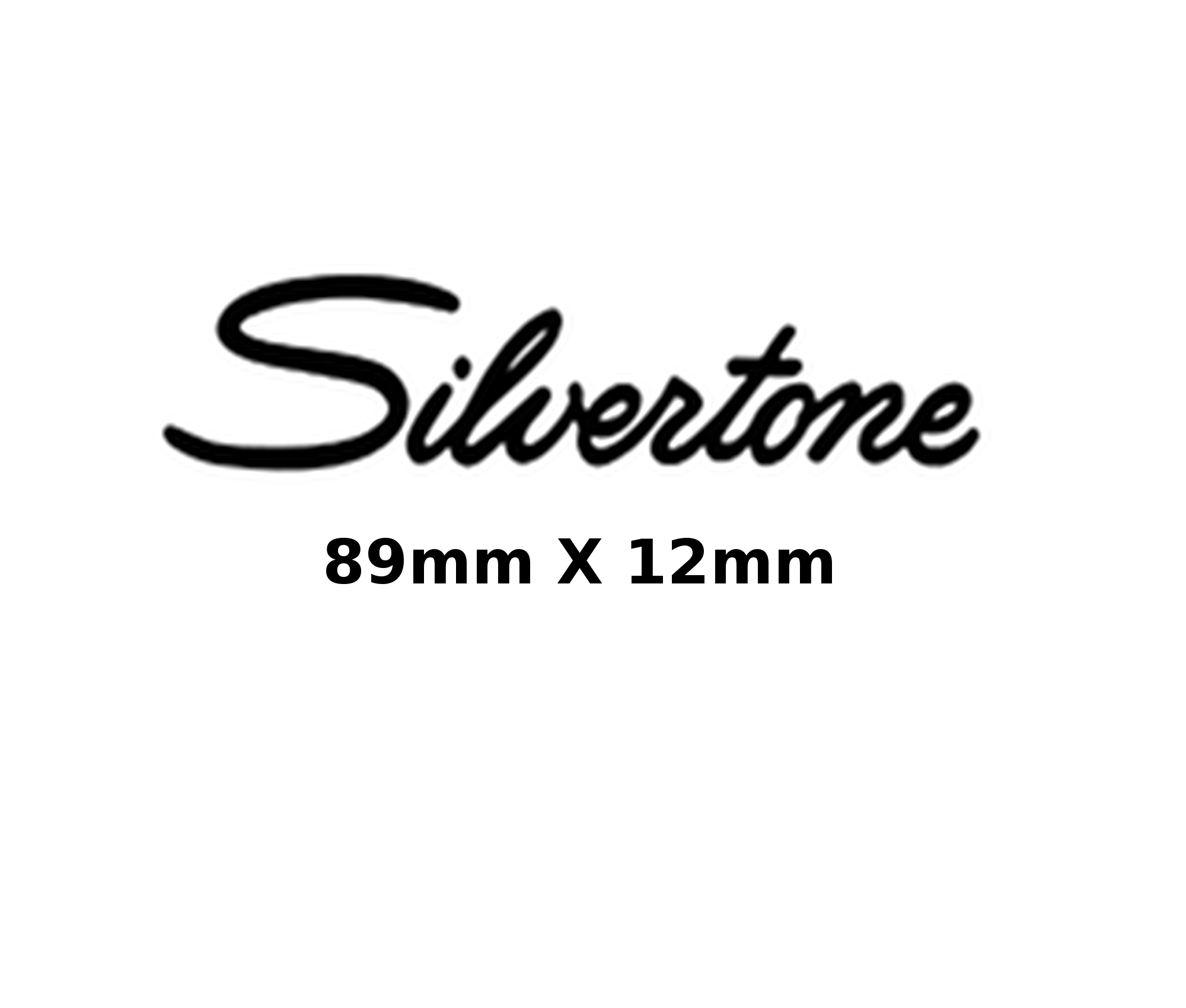 Silvertone Guitar Decal M59b - Image 2