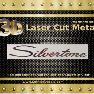 Silvertone Guitar Decal M90b