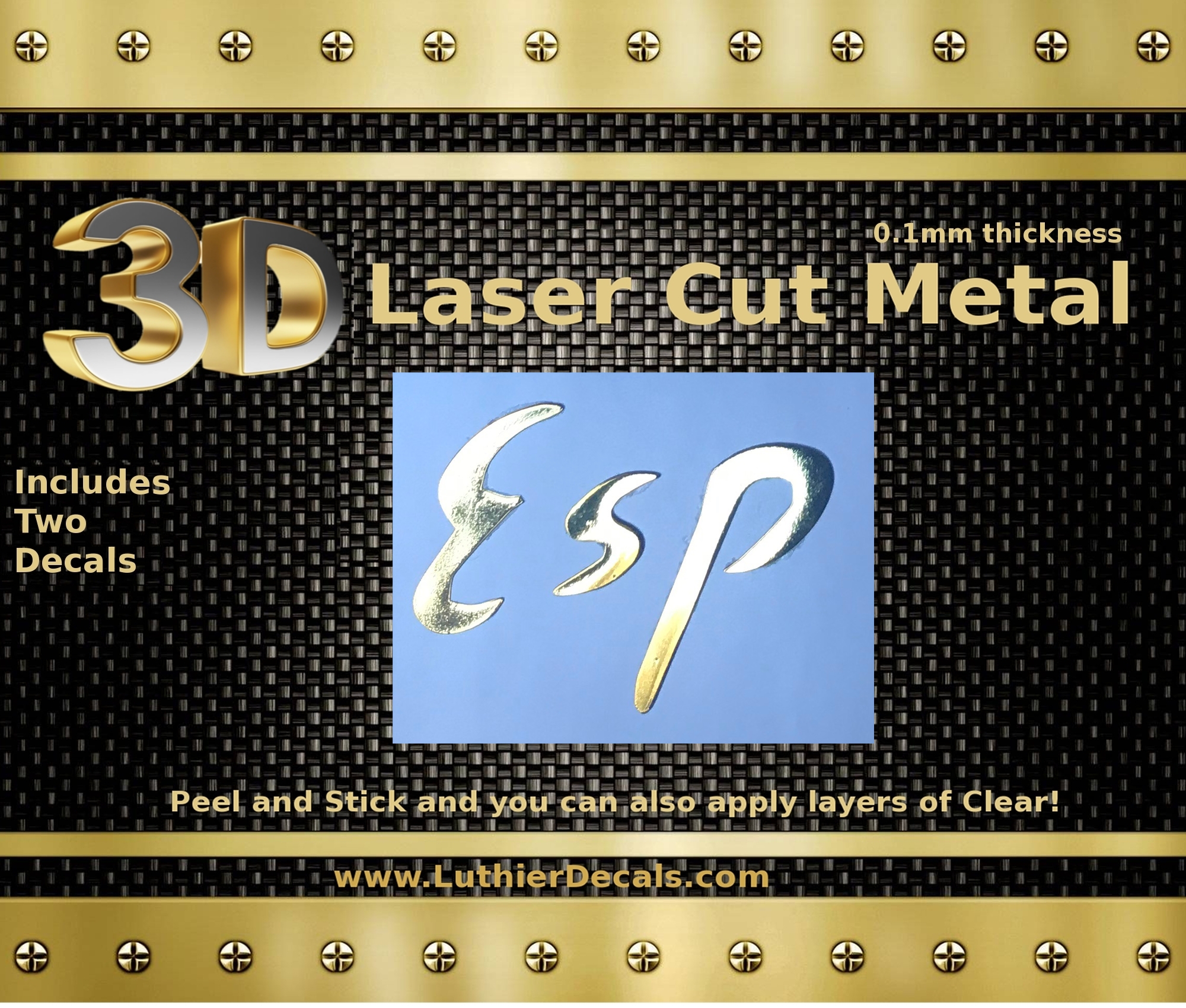 ESP Guitar Decal m97