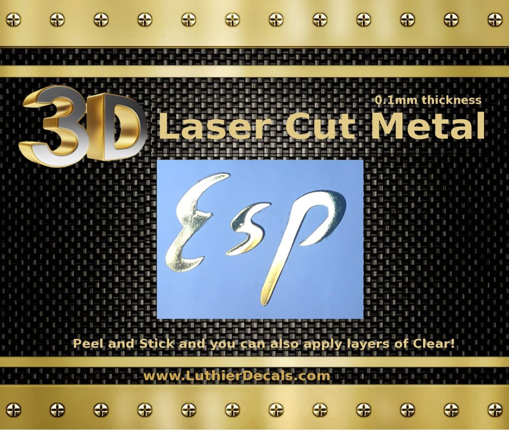 ESP Guitar Decal m97b