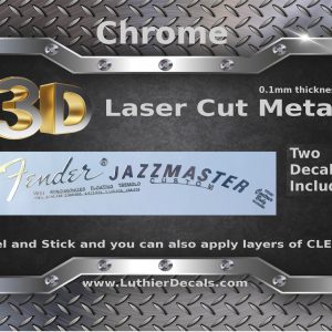 Fender Jazzmaster Guitar Decal M98