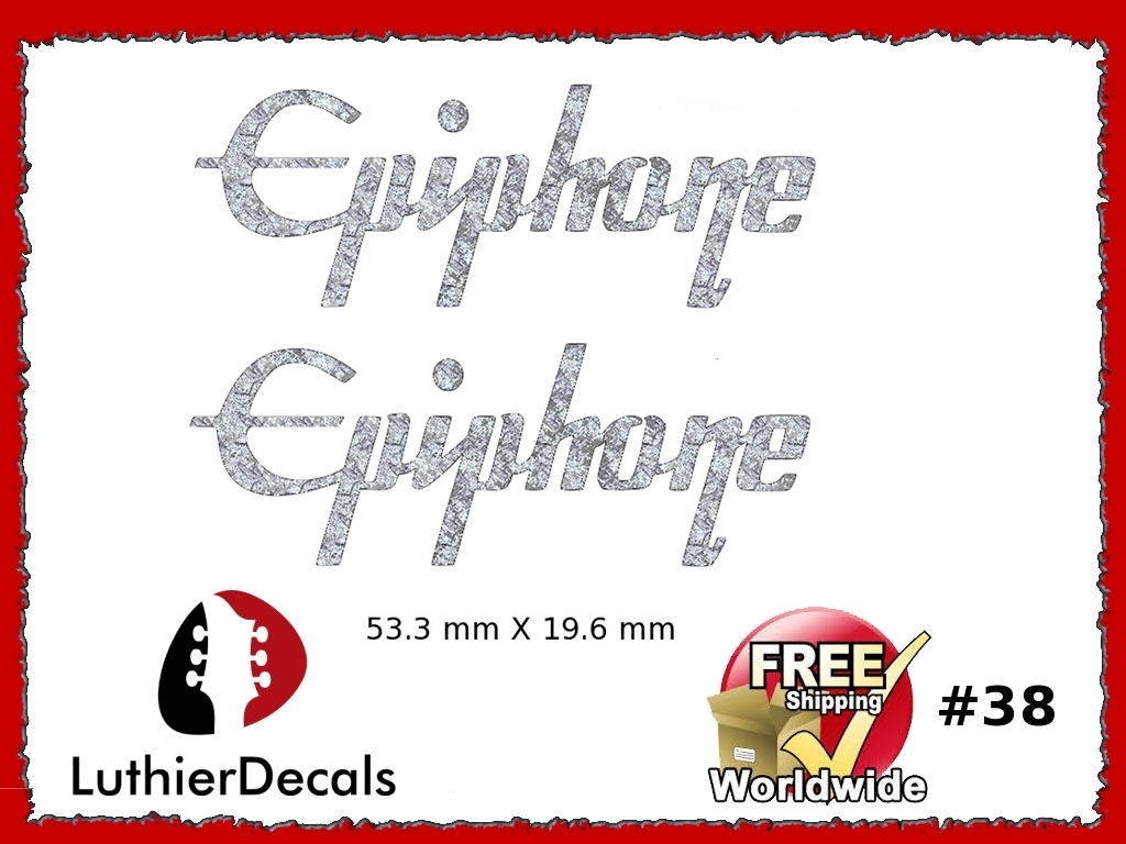 Epiphone Guitar Decal #38