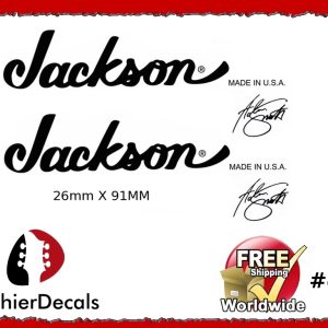 Jackson Guitar Decal #44