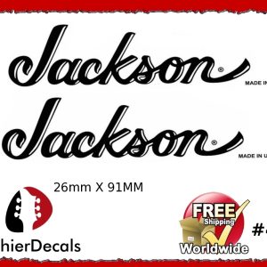 Jackson Guitar Decal #45