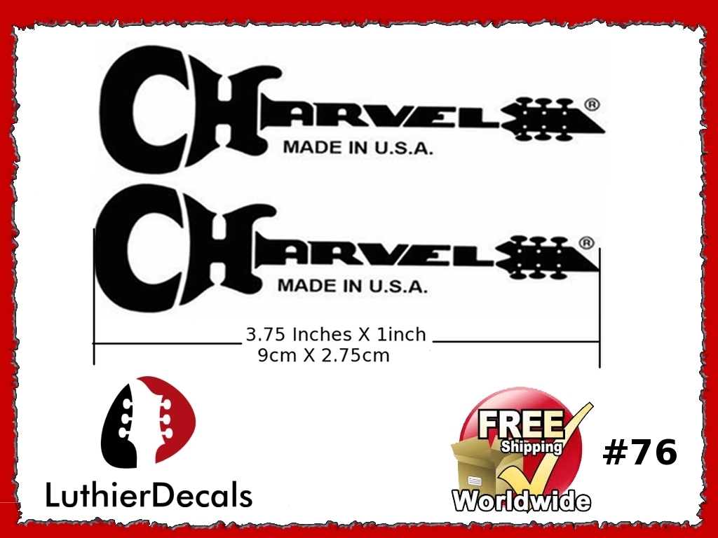 Charvel Guitar Decal #76