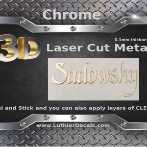 Sadowsky Guitar Decal M32b