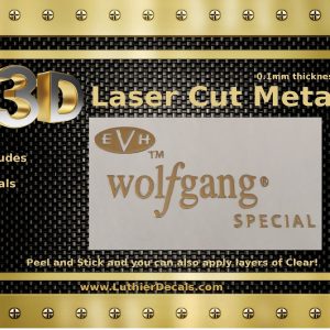 Charvel EVH Guitar Decal M43