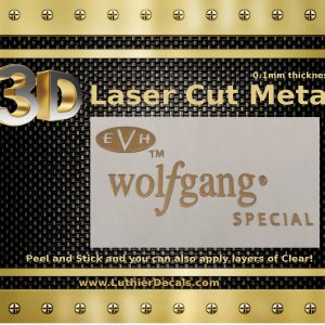 Charvel EVH Guitar Decal M43b